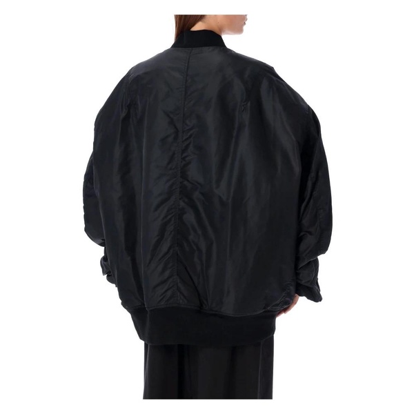 Oversized Bomber Jacket Black AW24