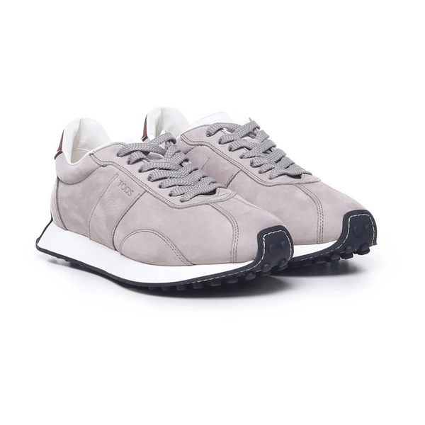 Grey Nubuck Men's Sneakers Taupe