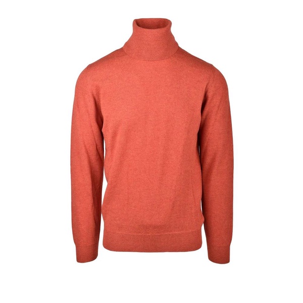 Rust Turtleneck for Men