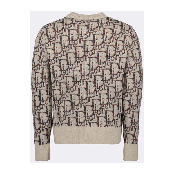 Oblique Print Knitwear for Men