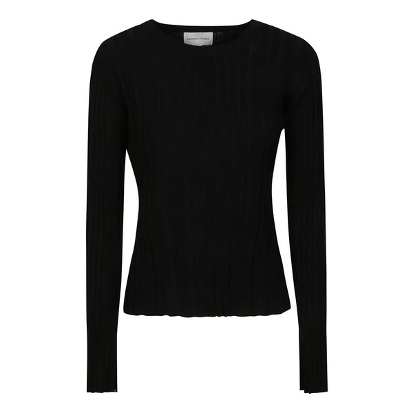 EVIE LONG SLEEVE RIBBED TOP