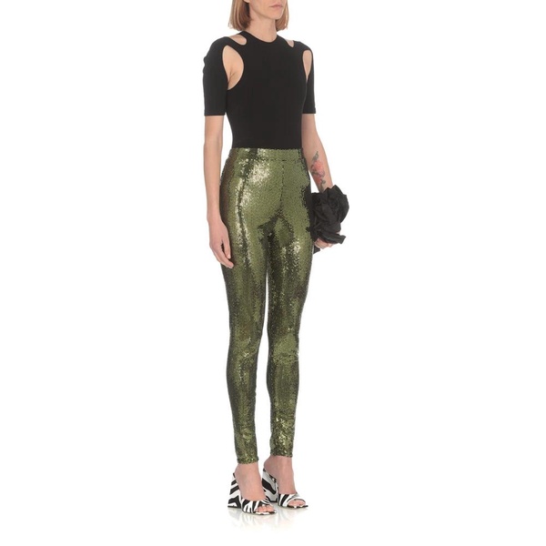 Alexandre Vauthier Trousers Green