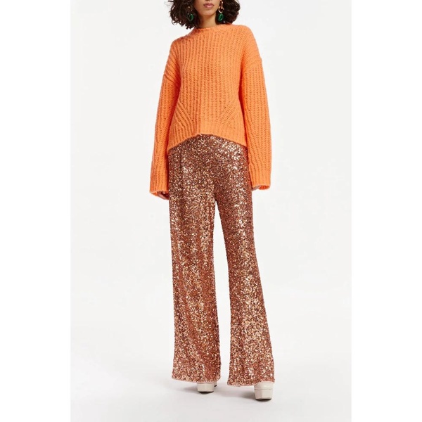 Sequin Tiger Blossom Pants