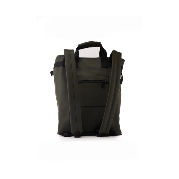 Green Technical Fabric Unisex Backpack