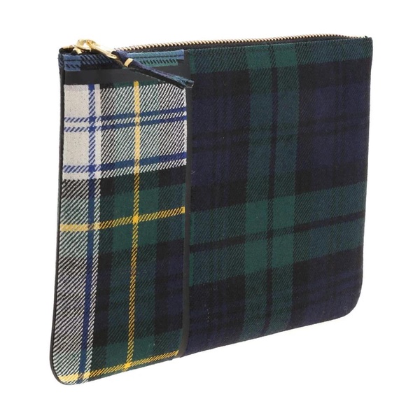 Tartan Patchwork Pouch GM