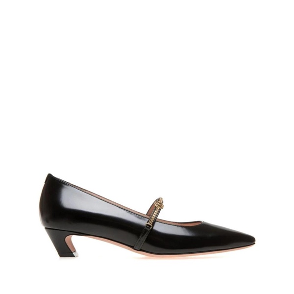 Bally With Heel Black