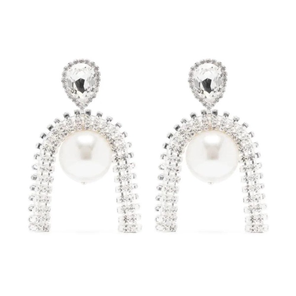 Silver Pearl Earrings