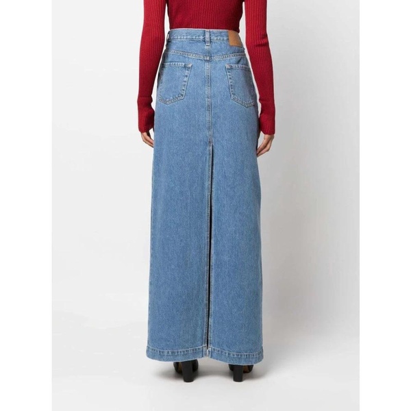 Denim Maxi Skirt