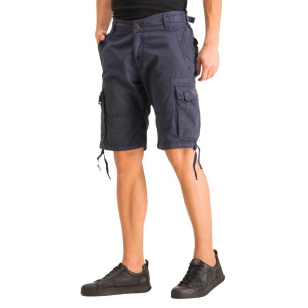 Adjustable Cotton Cargo Shorts