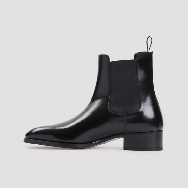 TOM FORD Sleek Leather Chelsea Ankle Boots