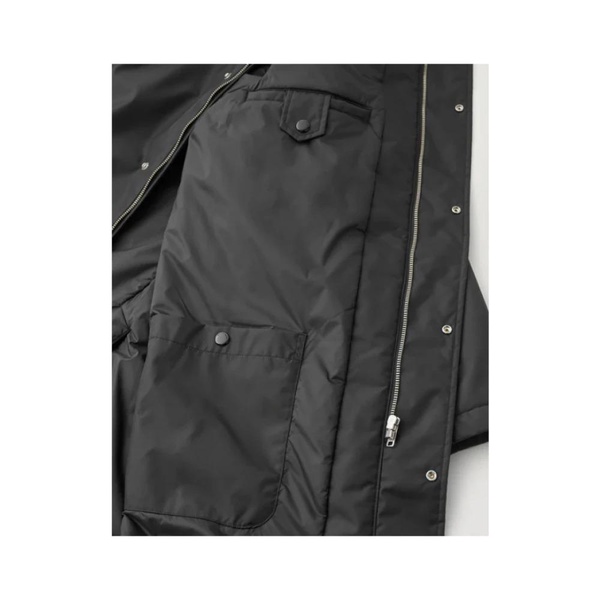 Black Drill Coat Modern Style