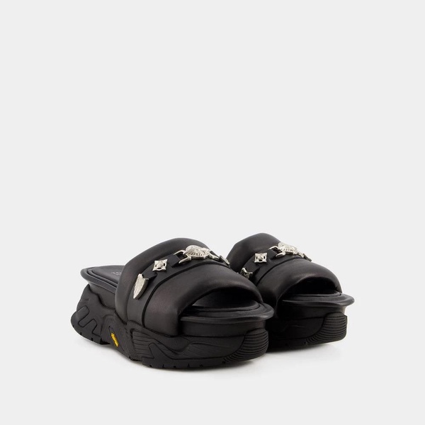 Aj1315 Sandals - Toga Pulla - Leather - Black