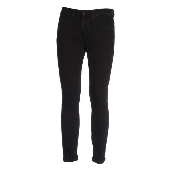 Black Skinny Denim Stretch Jeans