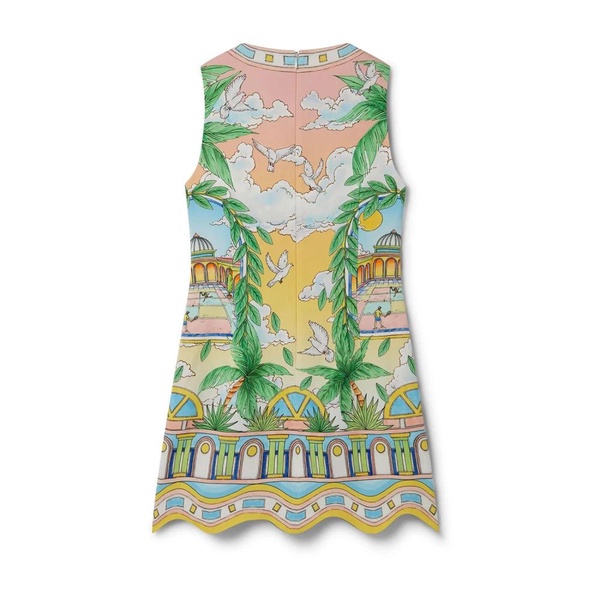 Ideal Paysage Cocktail Dress MultiColour