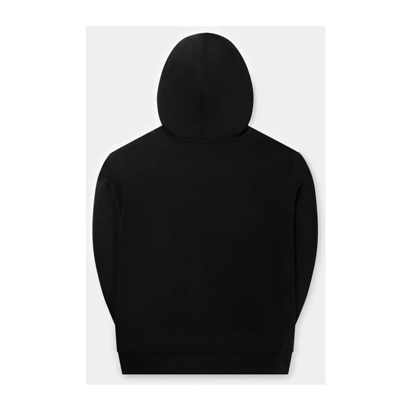 Black Rewind Hoodie with Glow Prints