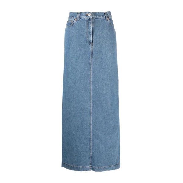 Denim Maxi Skirt