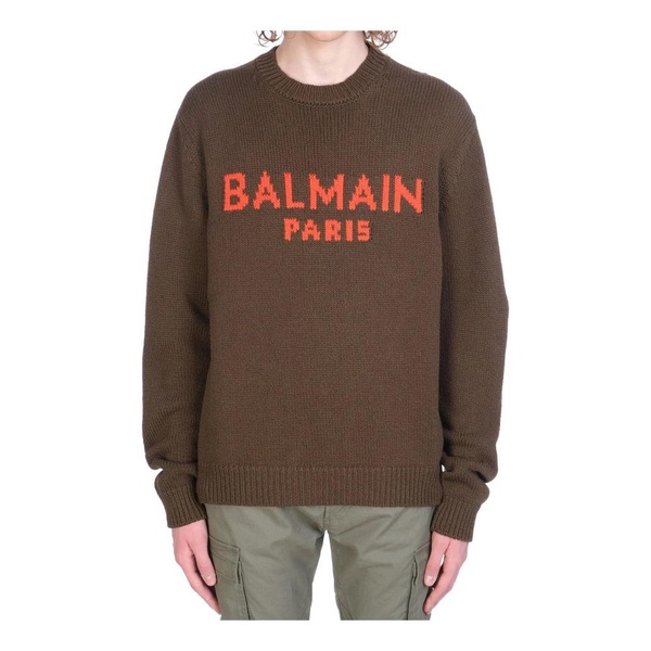 Balmain Wool Logo Sweater