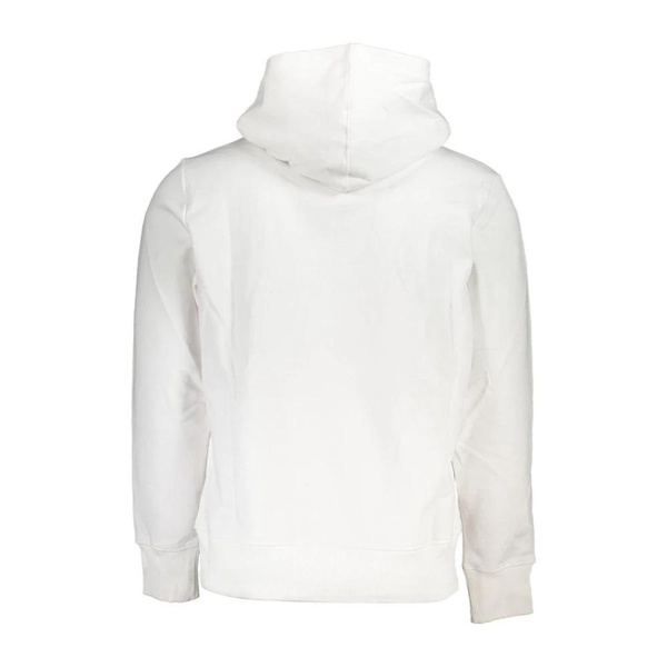 Cotton Hooded Sweatshirt with Logo Print