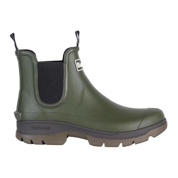 Iconic Barbour Wellington Boots in Olive Green