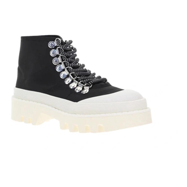 Chunky-Sole High-Top Sneakers