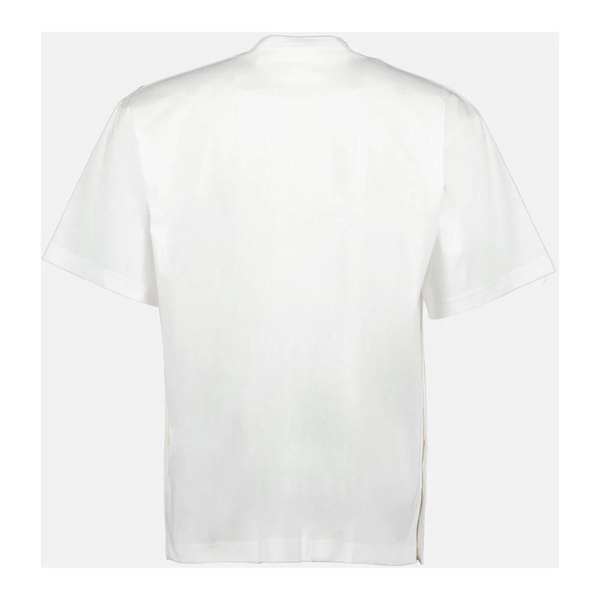 White Cotton Pocket T-shirt