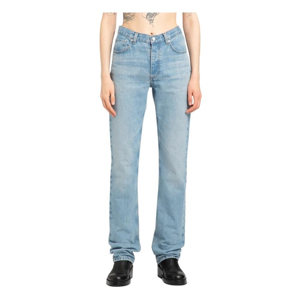 Light Blue Low-Rise Jeans