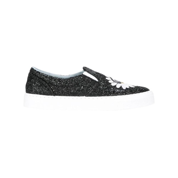 Black Slip-On Shoes