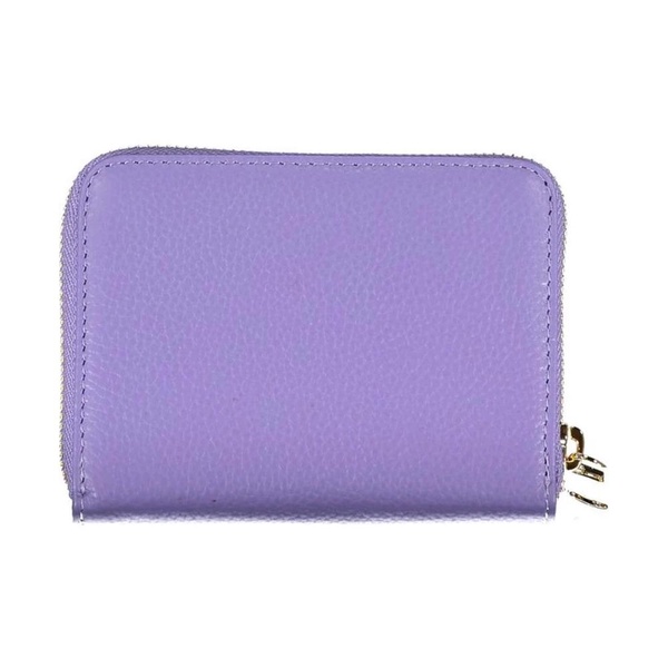 Purple Zip Wallet with Coin Purse