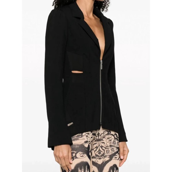 Black Embroidered Suit Jacket