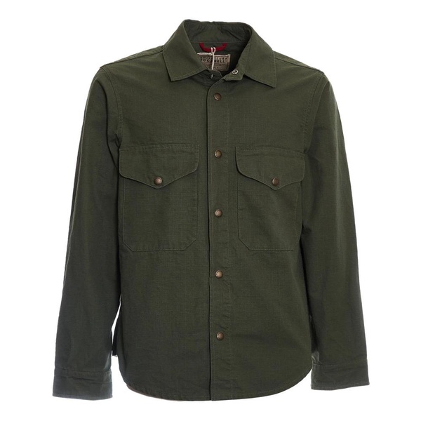 Mens Clothing Shirts Green SS23