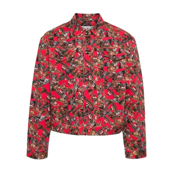 Vivienne Westwood Allover Orb Printed Jacket