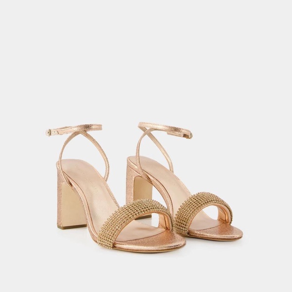 Synthetic Leather Sandals - Dune