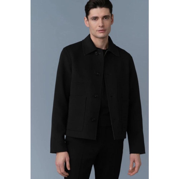 ANDERS 2-in-1 Reversible Double-Face Wool Jacket