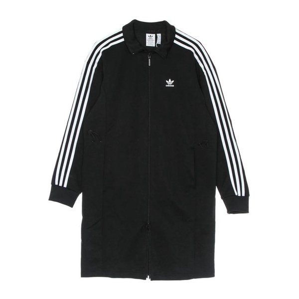 Long Tracktop Black Tricot Jacket