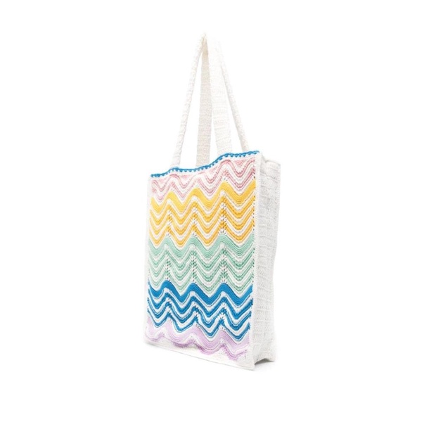 MultiColour Wave Crochet Bag