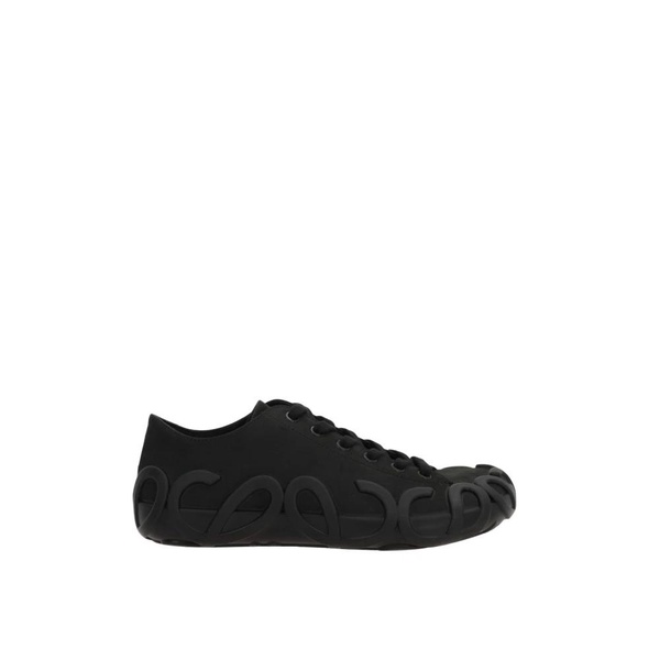 Black Suede Low-Top Sneakers