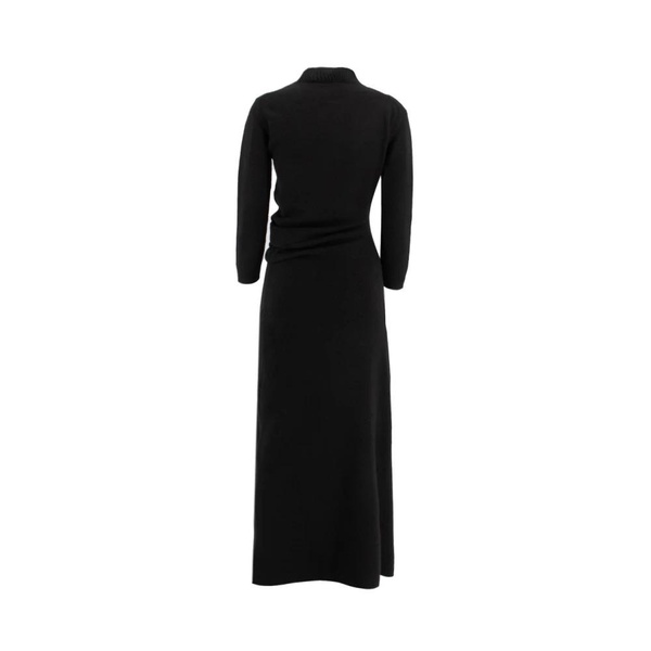 Black Cashmere Dress - Essential Silhouette