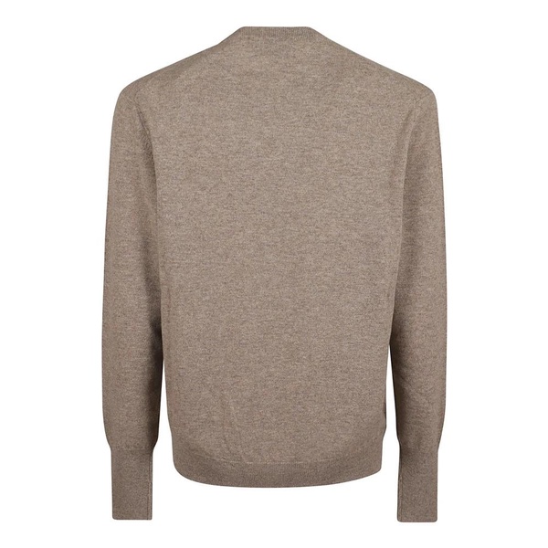 Luxurious Neutral Cashmere Sweater