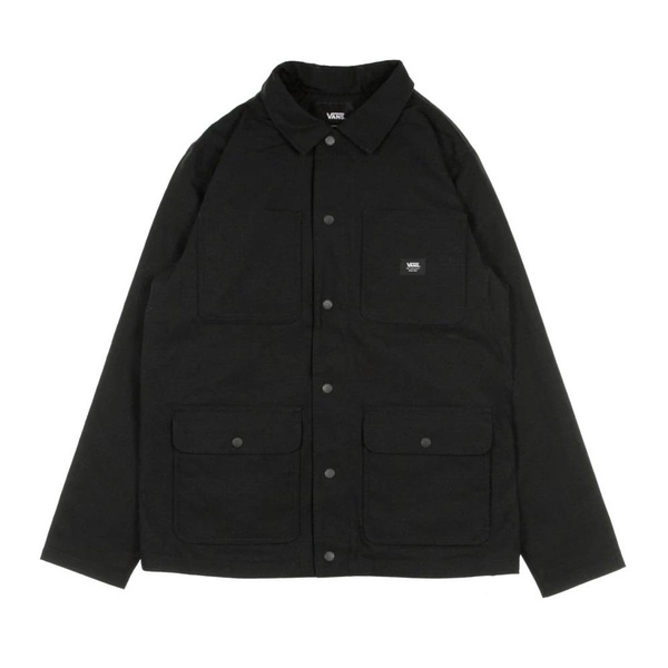 Black Workwear Chore Coat