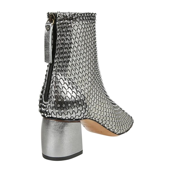 Chic Mesh Rhinestone Booties