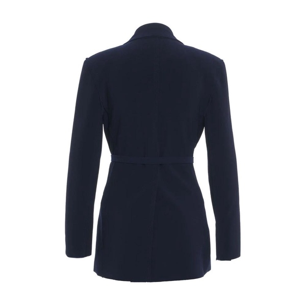 Blue Double-Breasted Blazer Elegant Style