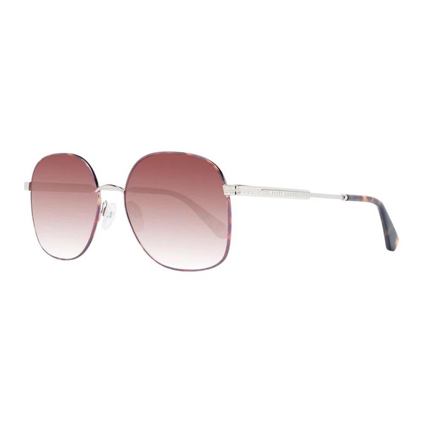 Brown Square Gradient Sunglasses