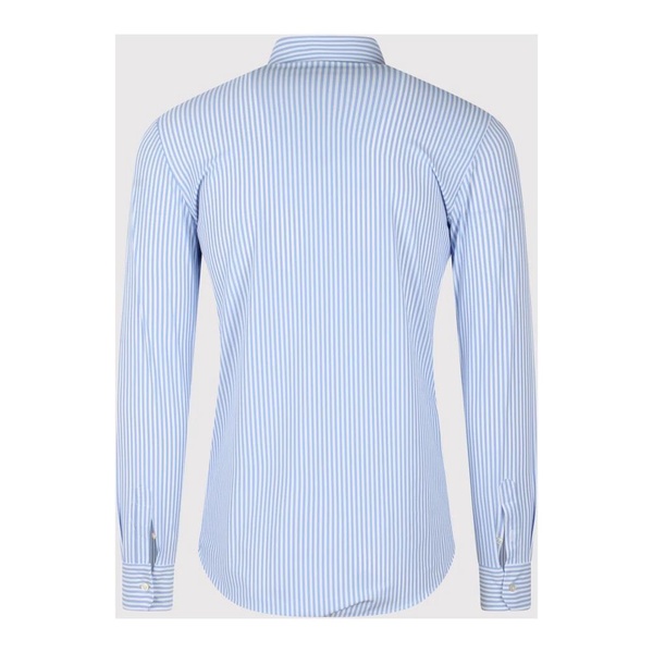 Slim Fit Striped Shirt with French Collar