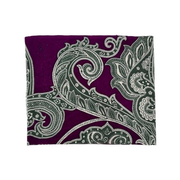 Purple Paisley Scarf