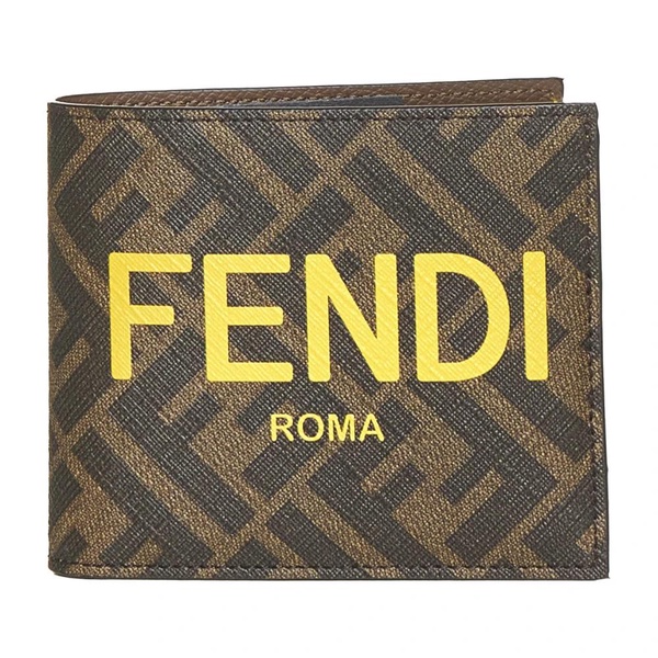 Fendi Logo Printed Bifold Wallet