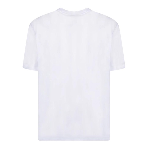 White Cotton T-Shirt Short Sleeve