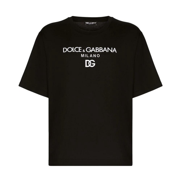 DOLCE & GABBANA Classic Black T-Shirt for Men - FW24