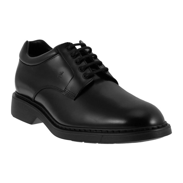 Classic Leather Lace-Up with Rubber Sole