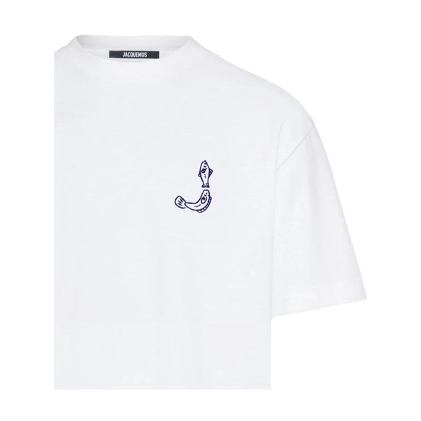 Logo-Print Embroidered Cotton-Jersey T-Shirt