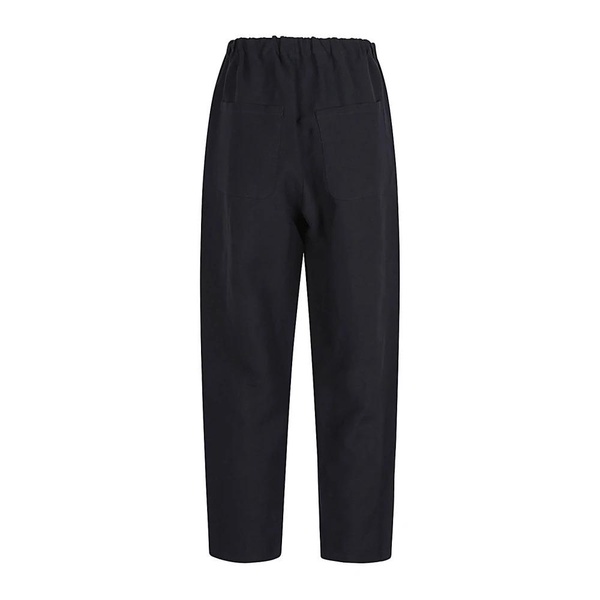 Blue Drawstring Waist Trousers